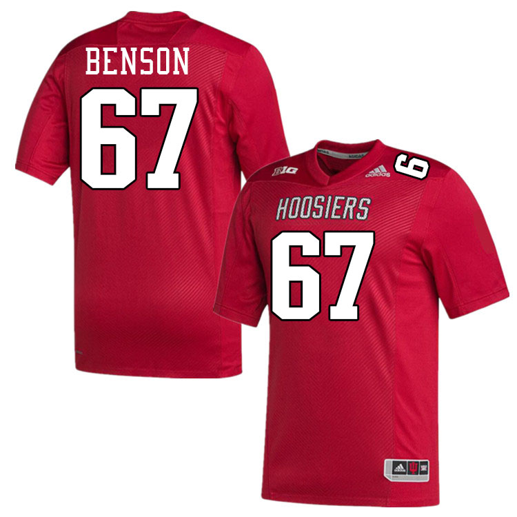 Kahlil Benson Indiana Jerssey,Indiana University Hooisers Football Jersey,Uniforms-Retro Crimson